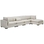 Livetastic ROHOVÁ SEDAČKA, textil, krémová