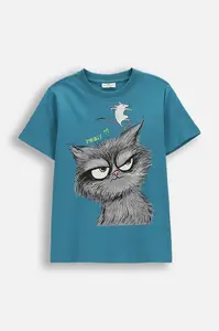 Coccodrillo Dětské bavlněné tričko Coccodrillo