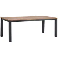 Livetastic JÍDELNÍ STŮL, akácie, černá, barvy akácie, 200/76/100 cm