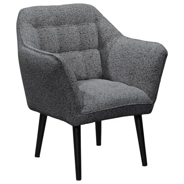 MID.YOU KŘESLO, textil, antracitová