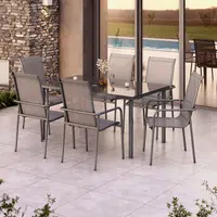 Ambia Garden ZAHRADNÍ SESTAVA kov, sklo, textil