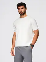 Ombre Men's COMFORT FIT T-shirt with raglan sleeves - off-white