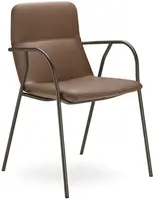 LD SEATING Konferenční křeslo FLEXI LIGHT, CHL-N7, bronzová podnož