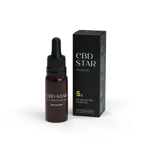 CBD STAR CBG Recovery olej 5 % Full Spectrum CBG, 10 ml