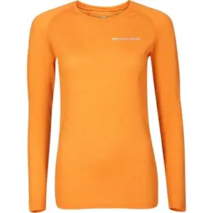 PROGRESS MA NDRZ 125 Dámské merino triko s dlouhým rukávem, oranžová, velikost