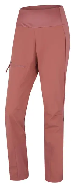 Husky Kamino L S, light bordo Dámské softshellové kalhoty