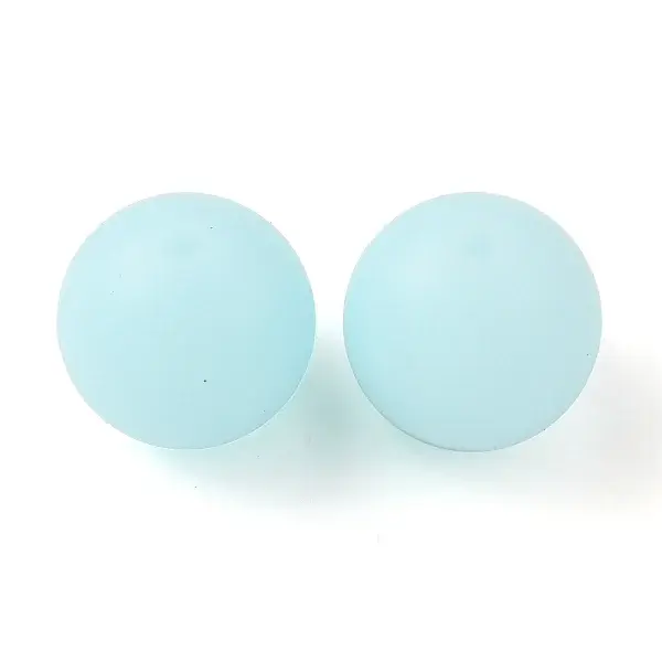 Luminous Round Food Grade Silicone Beads