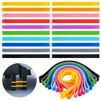 20Pc 10 Colors Silicone Towel Bands for Beach Chairs