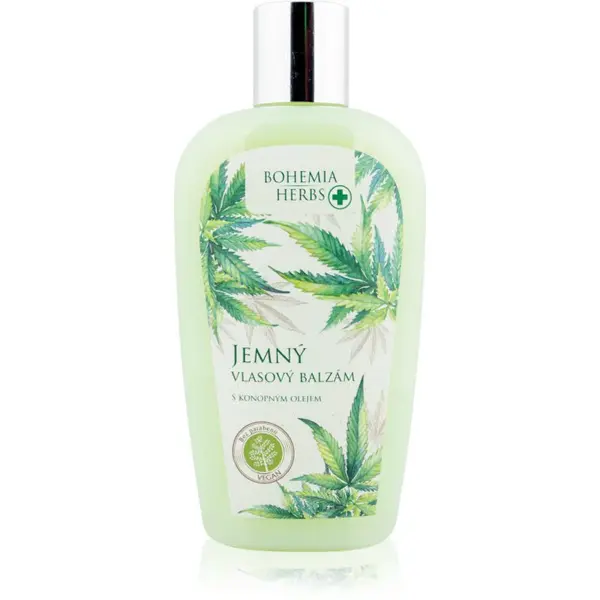 Bohemia Gifts & Cosmetics Bohemia Herbs Cannabis vlasový balzam s konopným olejom 250 ml