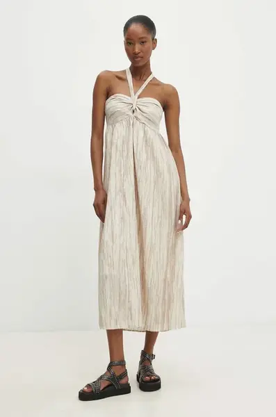 Lněné šaty Answear.LAB