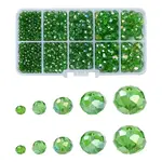 5 Styles Electroplate Glass Beads