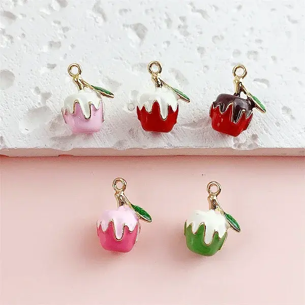 Alloy Enamel Pendants