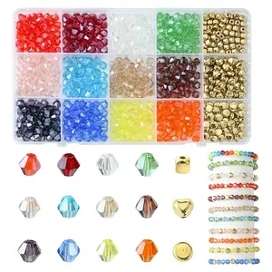 DIY Glass Beads Bracelets Jewelry Making Kit