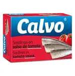 CALVO Sardinky v rajčatové omáčce 120 g