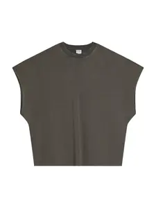 Bershka Tričko  farby bahna / čierna