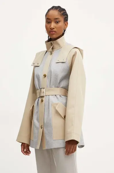 Bavlněný kabát BOSS