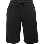 Willard BRUNYTO Pohodlné pánské úpletové šortky, černá, velikost XXXL