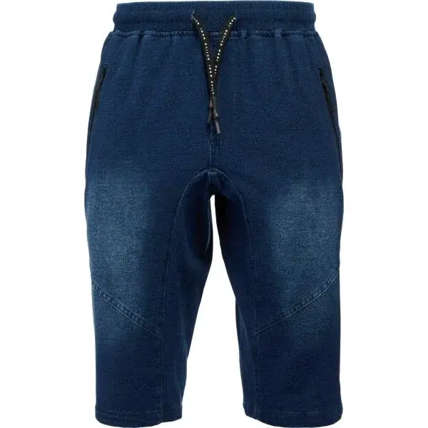 Willard ZODIAC Pánské šortky džínového vzhledu, modrá, velikost