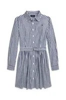 Dětské bavlněné šaty Polo Ralph Lauren mini, 313934134003