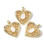 Natural White Shell Pendants