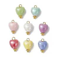 Pearlized Handmade Porcelain Pendants