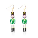 Christmas Theme Acrylic Human Dangle Earrings