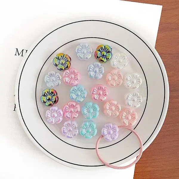 Opaque UV Plating Acrylic Beads