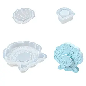 Shell Shape DIY Silicone Vase Molds