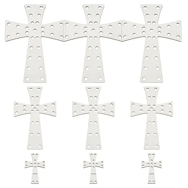 3Pcs 3 Styles Easter Poplar Plywood Cutouts