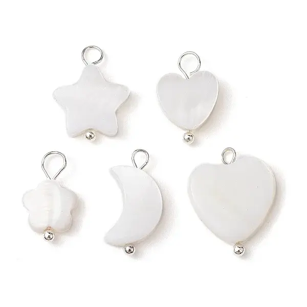 Natural Freshwater Shell Pendants
