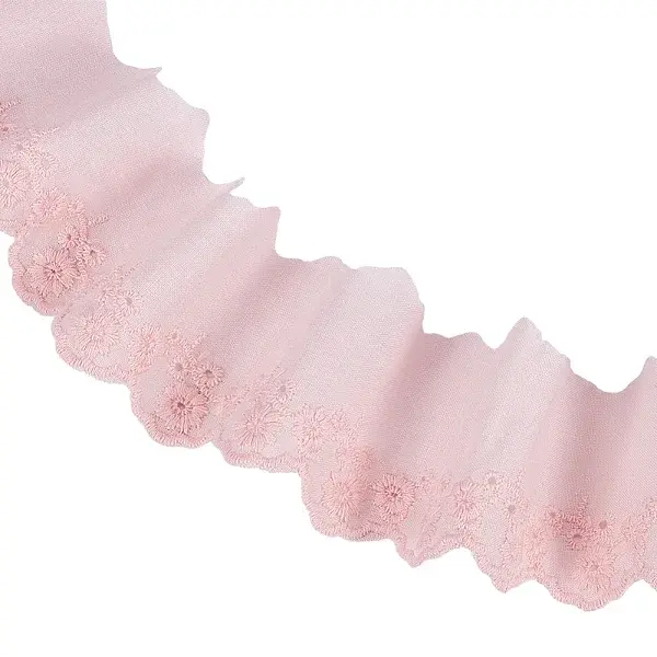 16 Yards Cotton Embroidery Flower Lace Ribbons