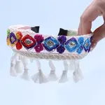 Ethnic Style Woven Cotton Hair Bangs