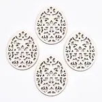 Undyed Natural Wooden Big Pendants