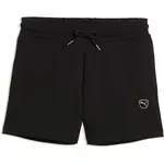 Puma ESSENTIALS ELEVATED MID-RISE SHORTS 5" Dámské šortky, černá, velikost