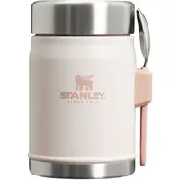 STANLEY LEGENDARY CLASSIC 400ml Termoska jídelní se lžící/vidličkou, růžová, velikost 400 ML