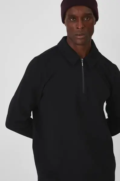 Tričko s dlouhým rukávem Medicine pánské, černá barva