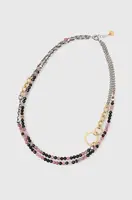 Ručně vyrobený pozlacený stříbrný náhrdelník s turmalínem Answear.LAB