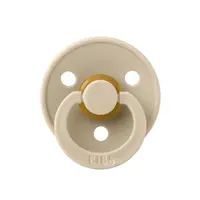 BIBS Dudlík z přírodního kaučuku Colour 1ks, velikost 2 - Vanilla