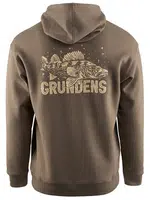 Grundéns mikina king of the lakes hoodie otter heater - l