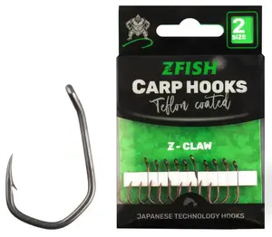 Zfish teflonové háčky z-claw 10 ks - 6