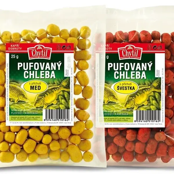Chytil pufovaný chleba mini 25g - švestka