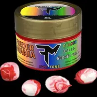 Feedermania colour balls two tone 6 ks xl - secret cream