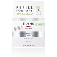 Eucerin Náhradní náplň do denního krému proti stárnutí pleti SPF 15 pro suchou pleť Hyaluron-Filler 3x EFFECT 50 ml