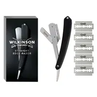 Wilkinson Sword Břitva Cut Throat + náhradní žiletky Double Edge Blades 5 ks