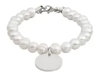 Troli Půvabný perlový náramek s přívěskem VBD403S