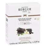 Maison Berger Paris Náhradní náplň do difuzéru do auta Vanilla Magnificence (Car Diffuser Recharge/Refill) 2 ks