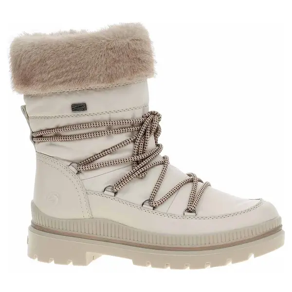 Dámské polokozačky Remonte D0C81-80 weiss kombi 39