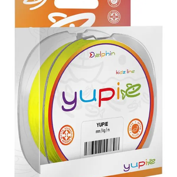 Delphin vlasec yupie fluo žlutý 300 m - 0,20 mm 3,7 kg