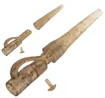 Zfish závěsky lead clip set & tail rubber cone 6 ks