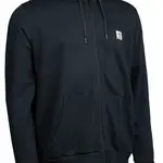 Nash mikina make it happen badge zipped hoody black - xxxl